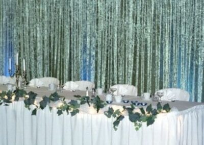 decor calgary wedding decorations Head Table with Backdrop