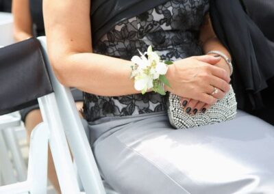 outdoor wedding venues Calgary has to offer - bridesmaid flower image